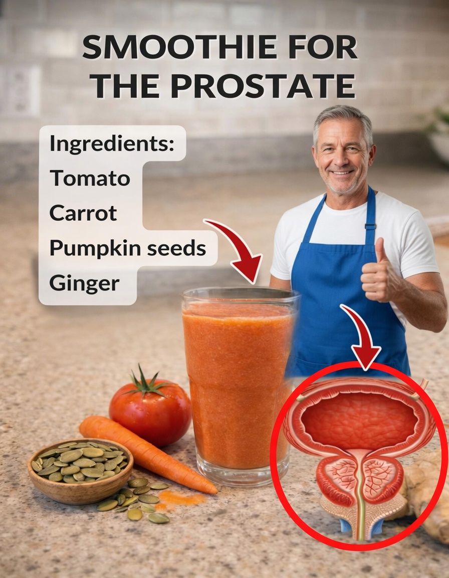 Boost Prostate Health Naturally: Easy Tomato & Carrot Smoothie Recipe for Daily Wellness