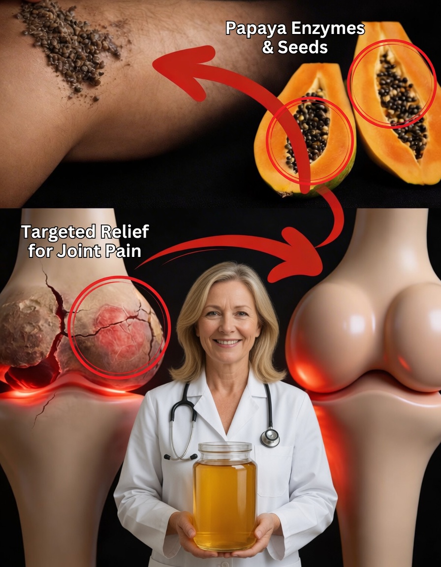 Papaya Seeds for Joint Relief: A Simple Daily Habit to Naturally Support Knee, Back, and Spine Comfort