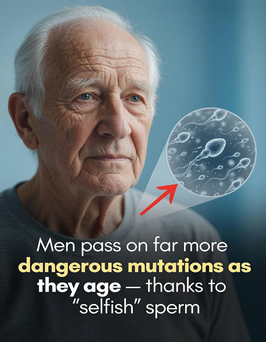 How Paternal Age and Selfish Sperm May Influence Genetic Risks in Children