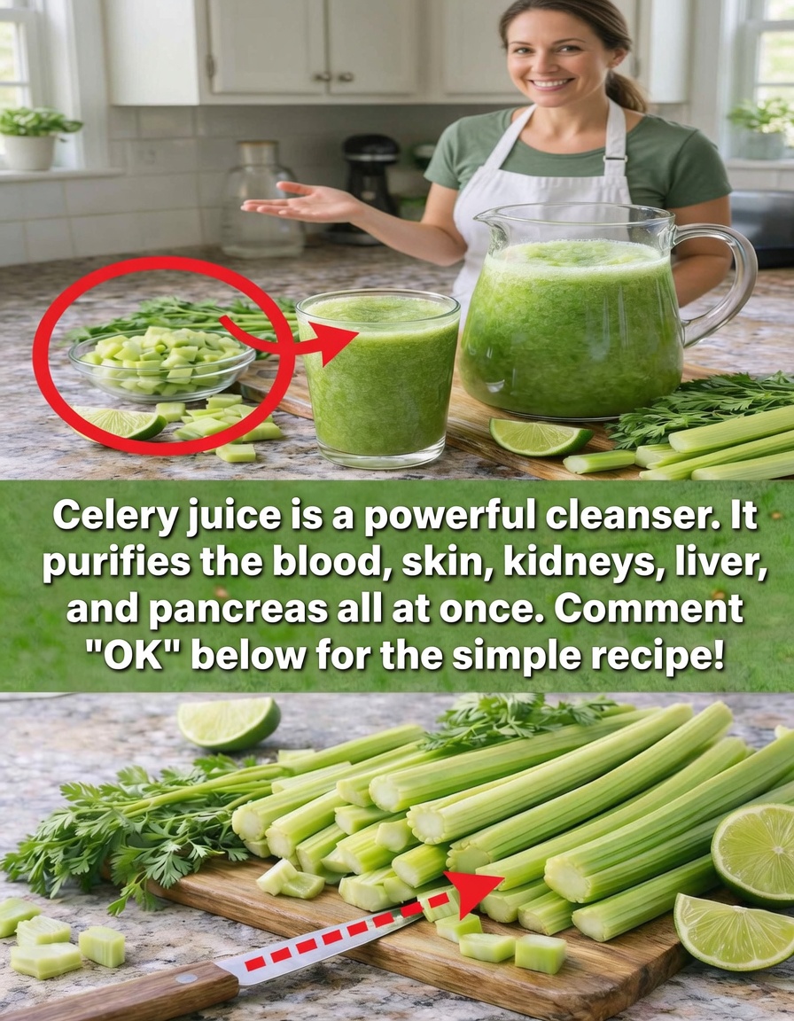 Refresh Your Day with Celery, Parsley & Lime Green Juice: A Simple Morning Ritual for Feeling Lighter