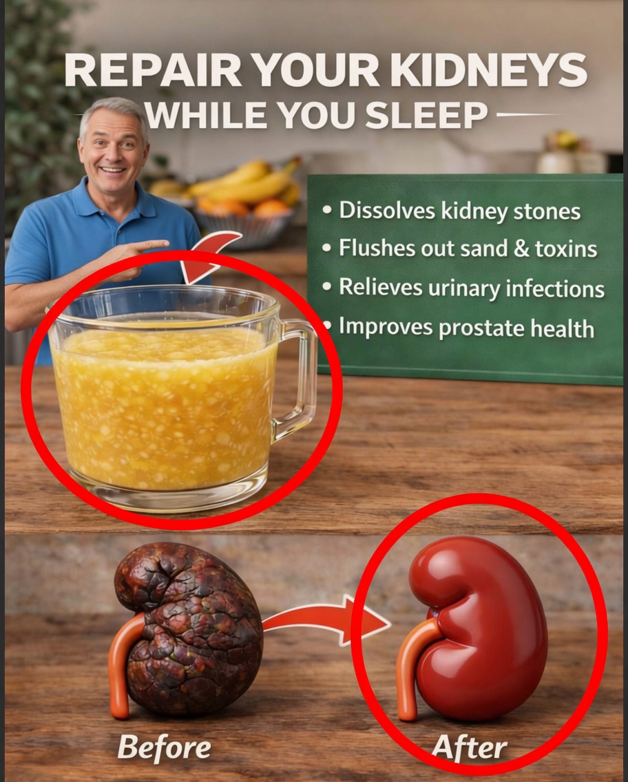 Simple Natural Drink with Tomato and Coconut Water to Support Kidney, Urinary, and Prostate Health
