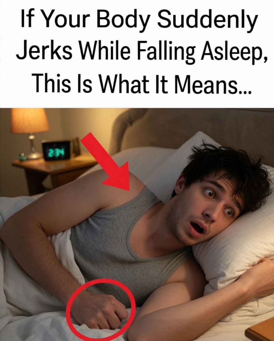 Why Does Your Body Suddenly Jerk When You’re Falling Asleep? Here’s What It Really Means