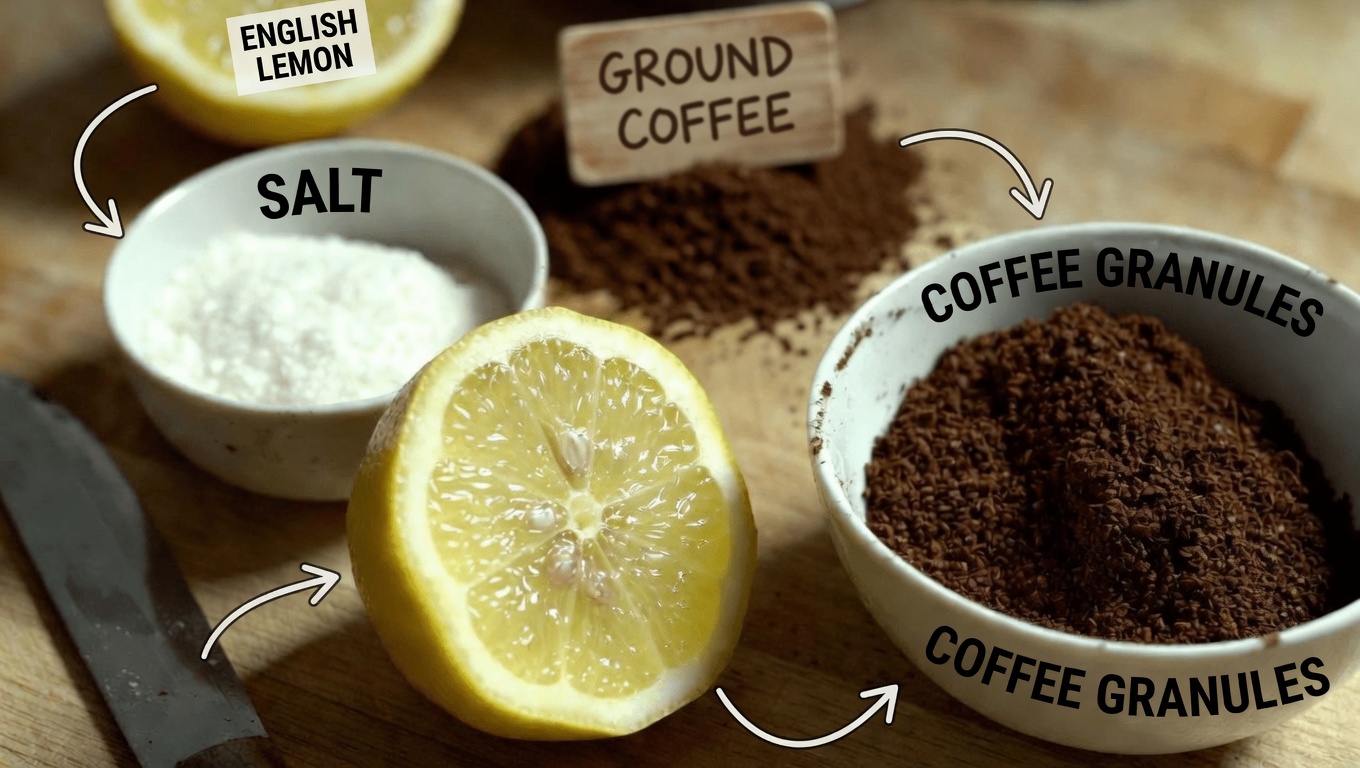 How to Make a Simple Lemon, Sugar, and Coffee Hand Scrub for Softer, Smoother Hands