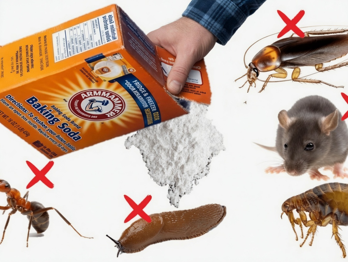 How to Use Baking Soda Safely for Common Household Pests Like Roaches, Ants, and Mice