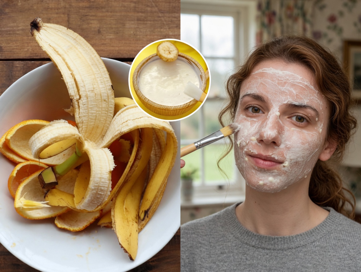 Banana Peel Skincare Tips and Simple Home Habits for Smoother-Looking Skin