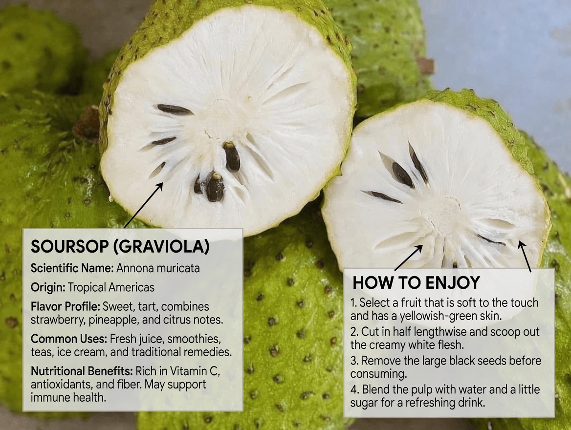 Soursop for Seniors: Exploring the Potential Health Benefits of This Tropical Fruit for Overall Wellness Support