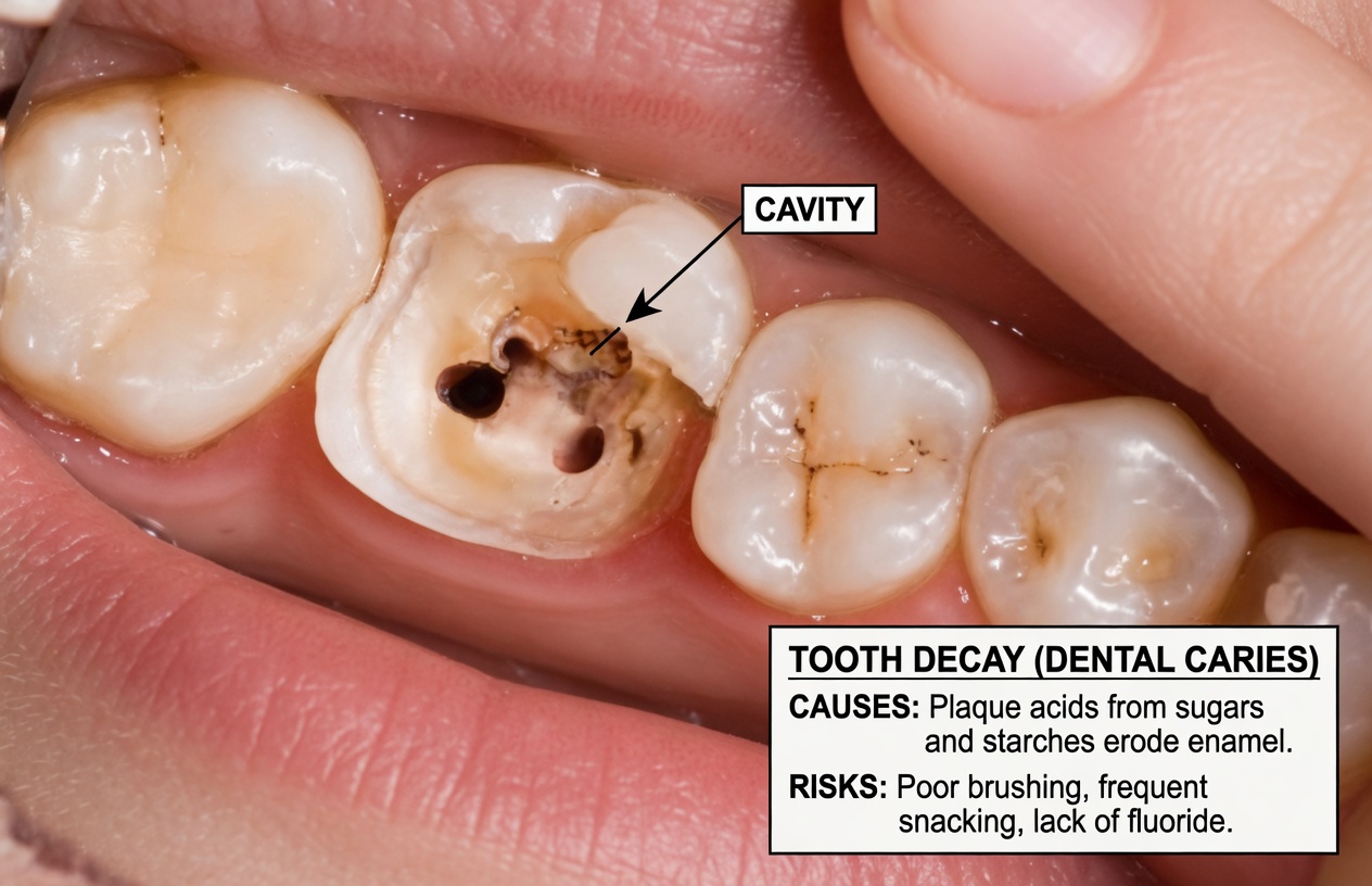 Can a Decayed Tooth Affect Whole-Body Inflammation and Overall Health Habits?