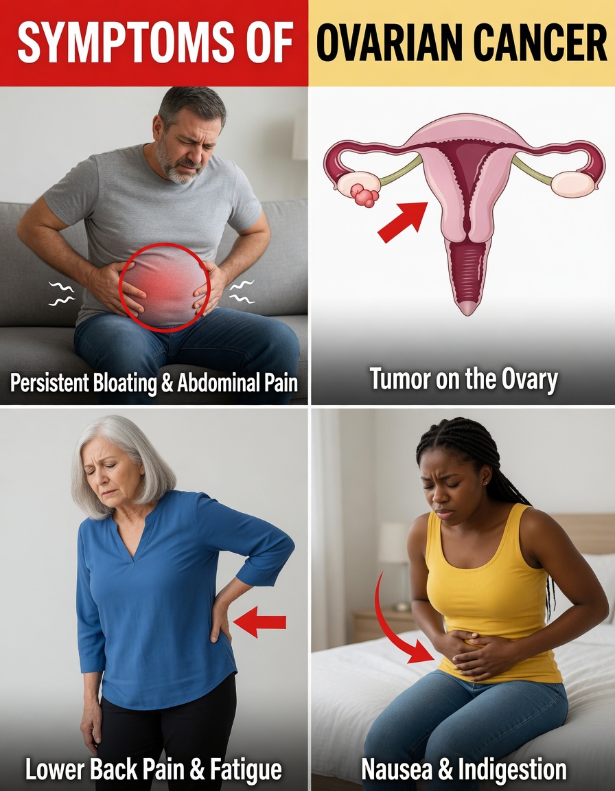 6 Warning Symptoms of Ovarian Cancer Every Woman Should Pay Attention To