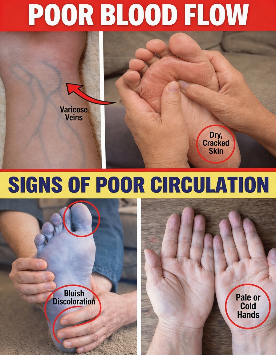 13 Common Signs of Poor Blood Circulation You Might Notice in Daily Life