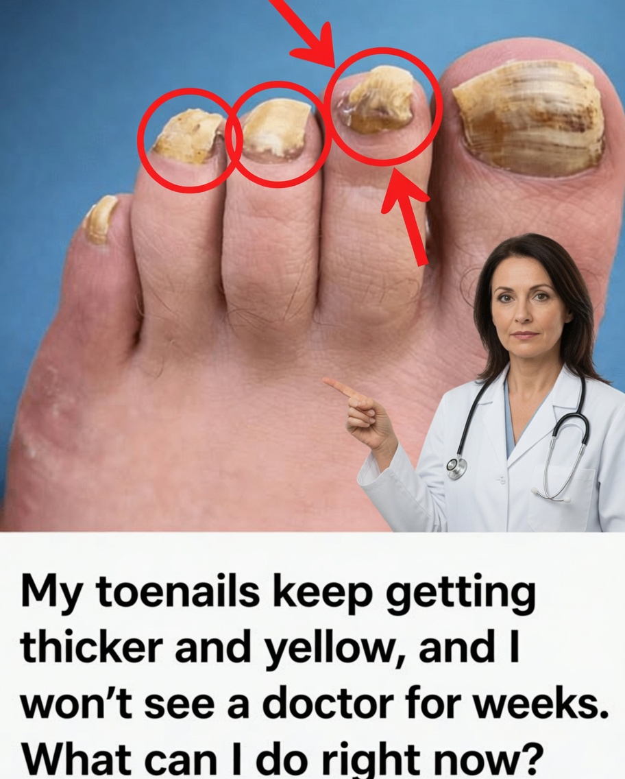 Thick Yellow Toenails Getting Worse: What You Can Safely Do Right Now at Home
