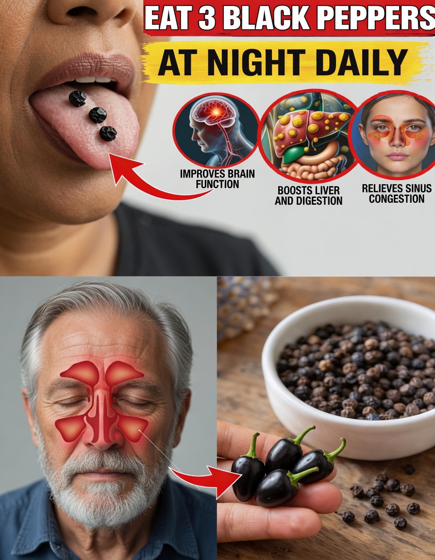 9 Surprising Ways Chewing Black Pepper Before Bed May Support Your Wellness Overnight