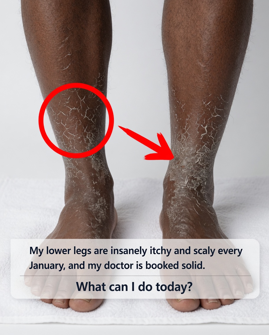 Why Your Lower Legs Get Insanely Itchy and Scaly Every January — And What You Can Do Right Now