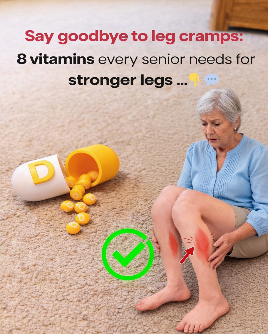 8 Vitamins and Nutrients Seniors May Need for Better Leg Strength and Mobility