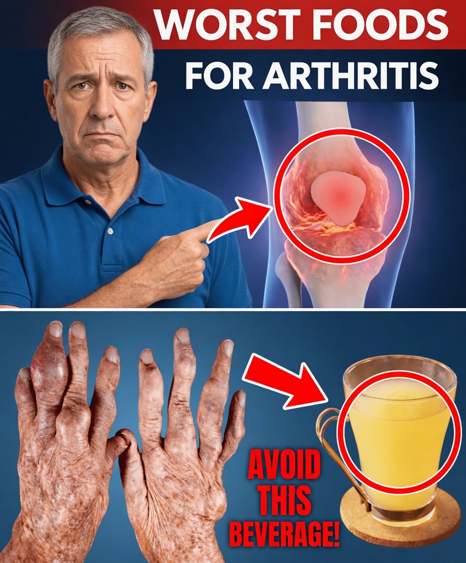 The Worst Foods for Arthritis That May Contribute to Inflammation – and Helpful Alkaline-Forming Foods to Consider