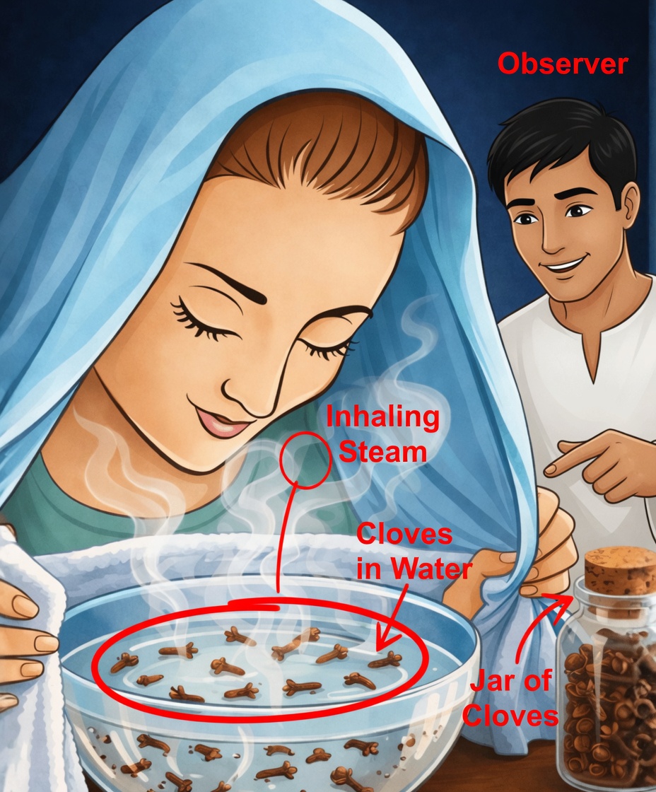 The Power of Clove Steam Inhalation: A Natural Way to Support Respiratory Comfort
