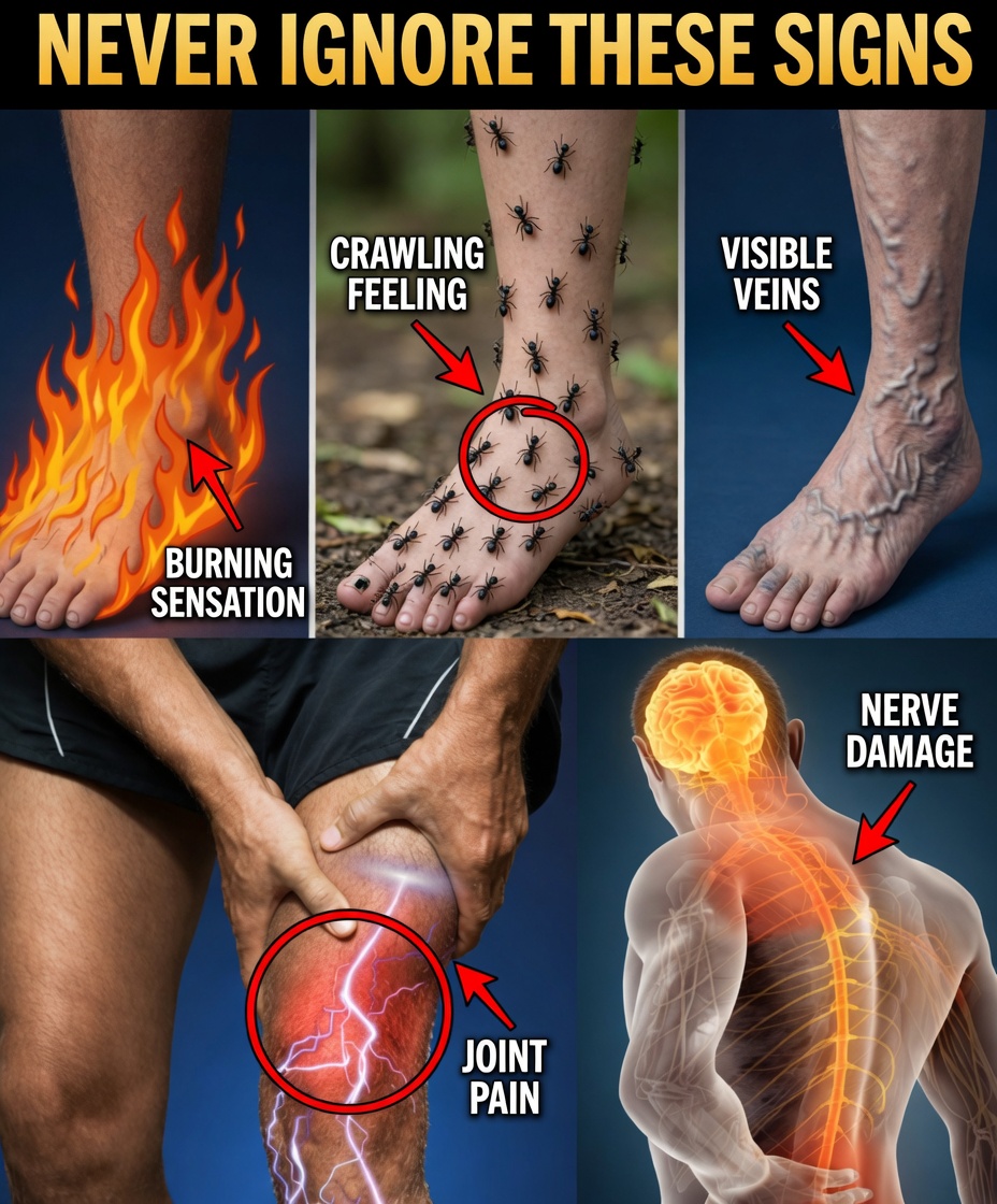 8 Silent Signs Your Feet May Be Showing Nerve Damage After Age 50