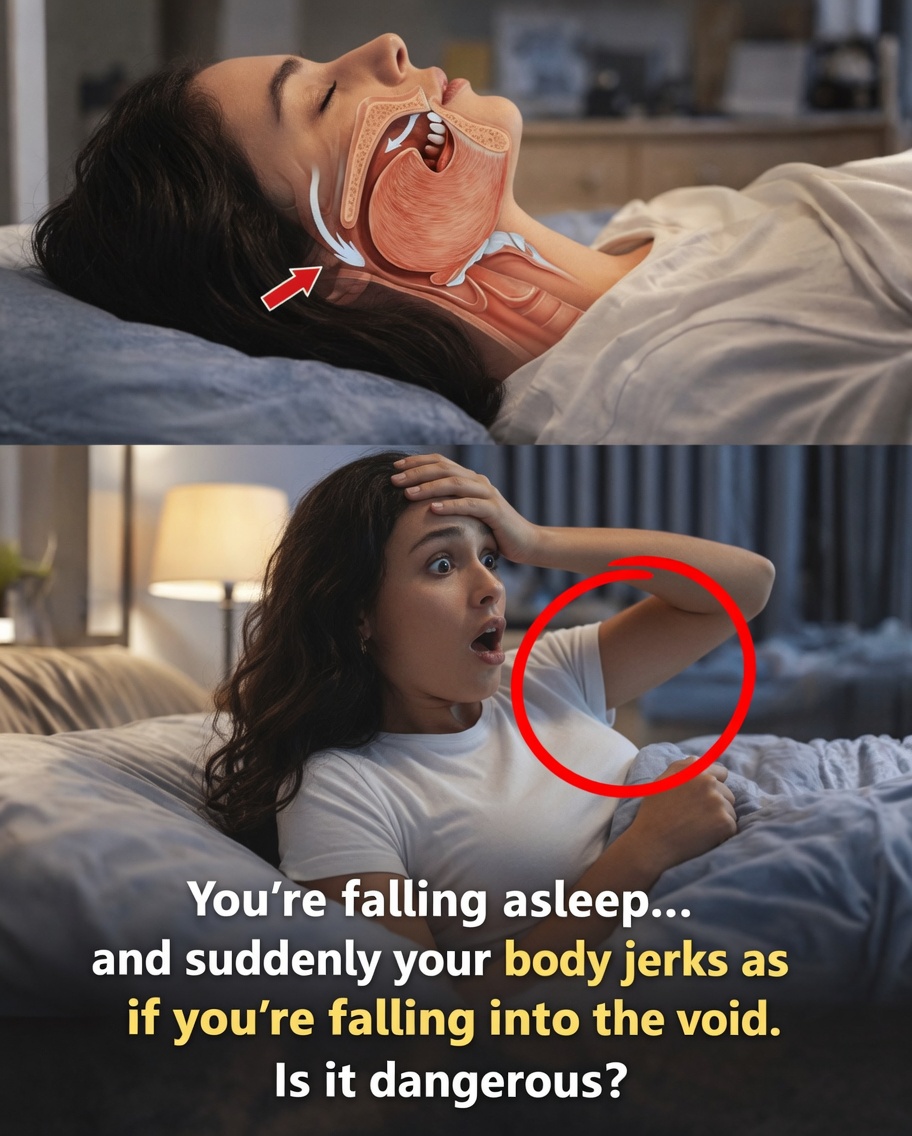 Why That Sudden Falling Sensation Hits Right Before You Drift Off to Sleep – And What You Can Do About It