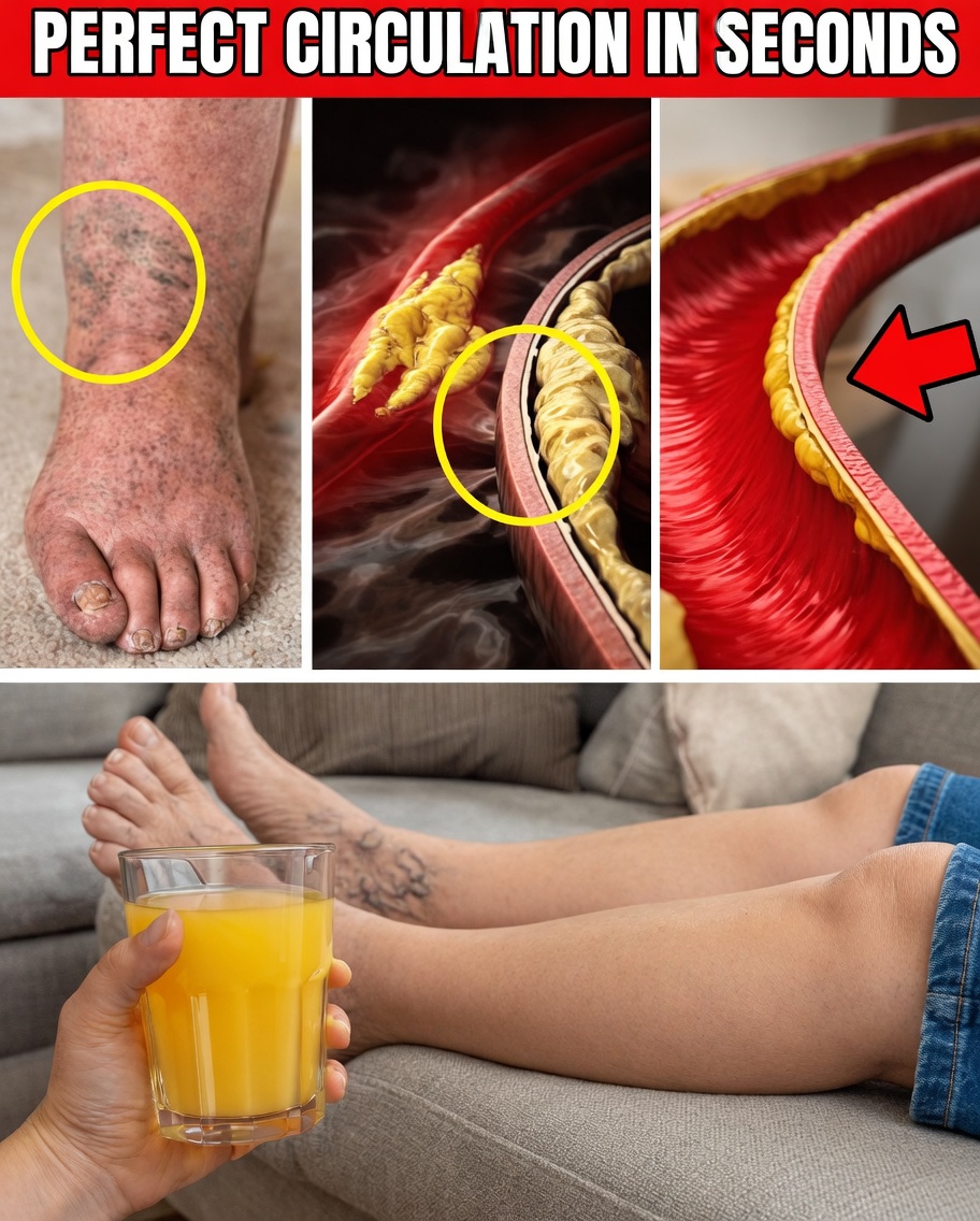 A Simple Morning Drink to Support Heart Health and Healthy Circulation