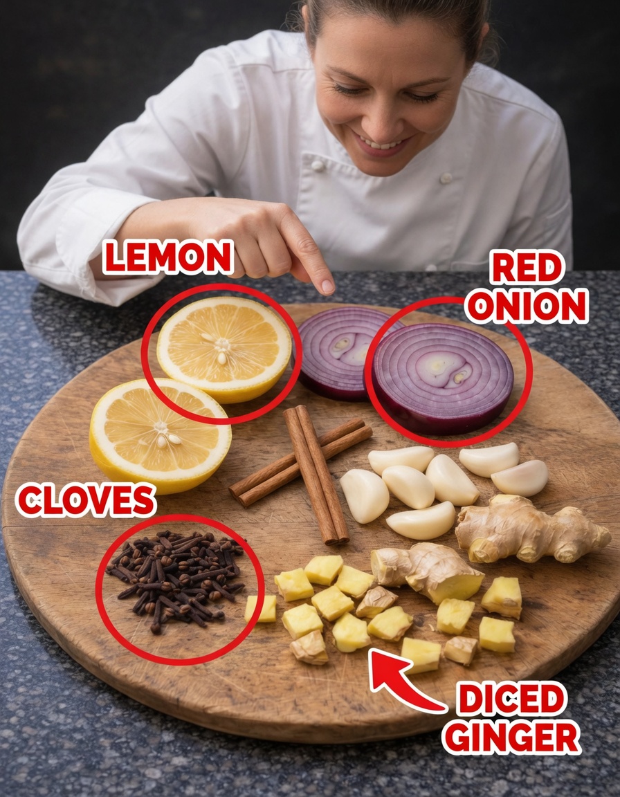 Boiling Cinnamon, Cloves, Garlic, Ginger, Lemon, and Onion: A Simple Kitchen Ritual for Winter Wellness