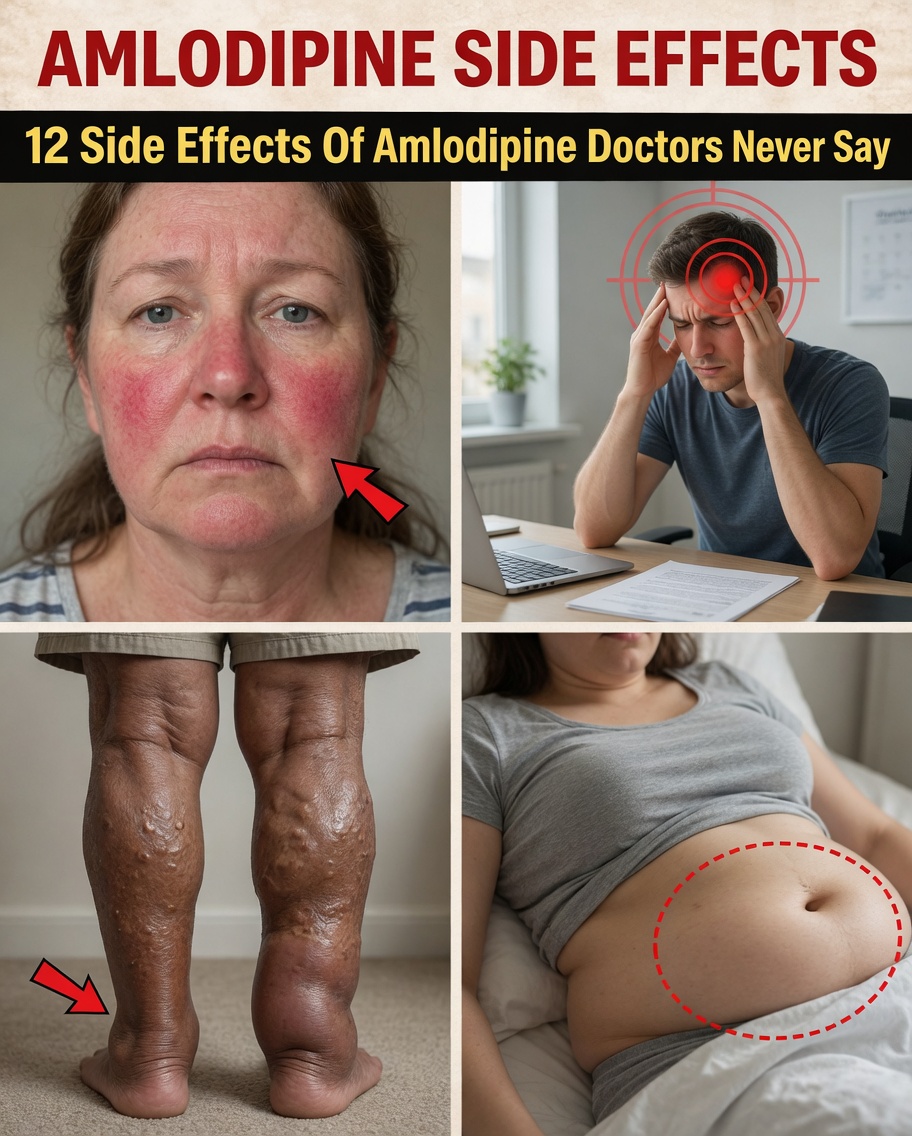 12 Lesser-Known Amlodipine Side Effects You Should Be Aware Of