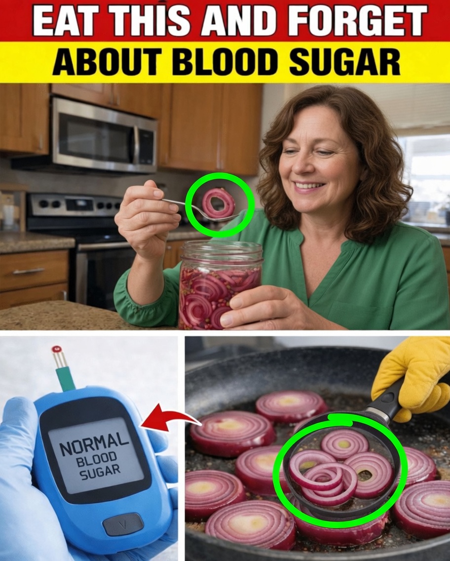 Seniors, Dice ONE Onion Tonight & Sip This 60-Second Elixir That Drops Blood Sugar 28 Points, Scrubs Arteries Sparkling, and Saves Your Heart—While You Sleep
