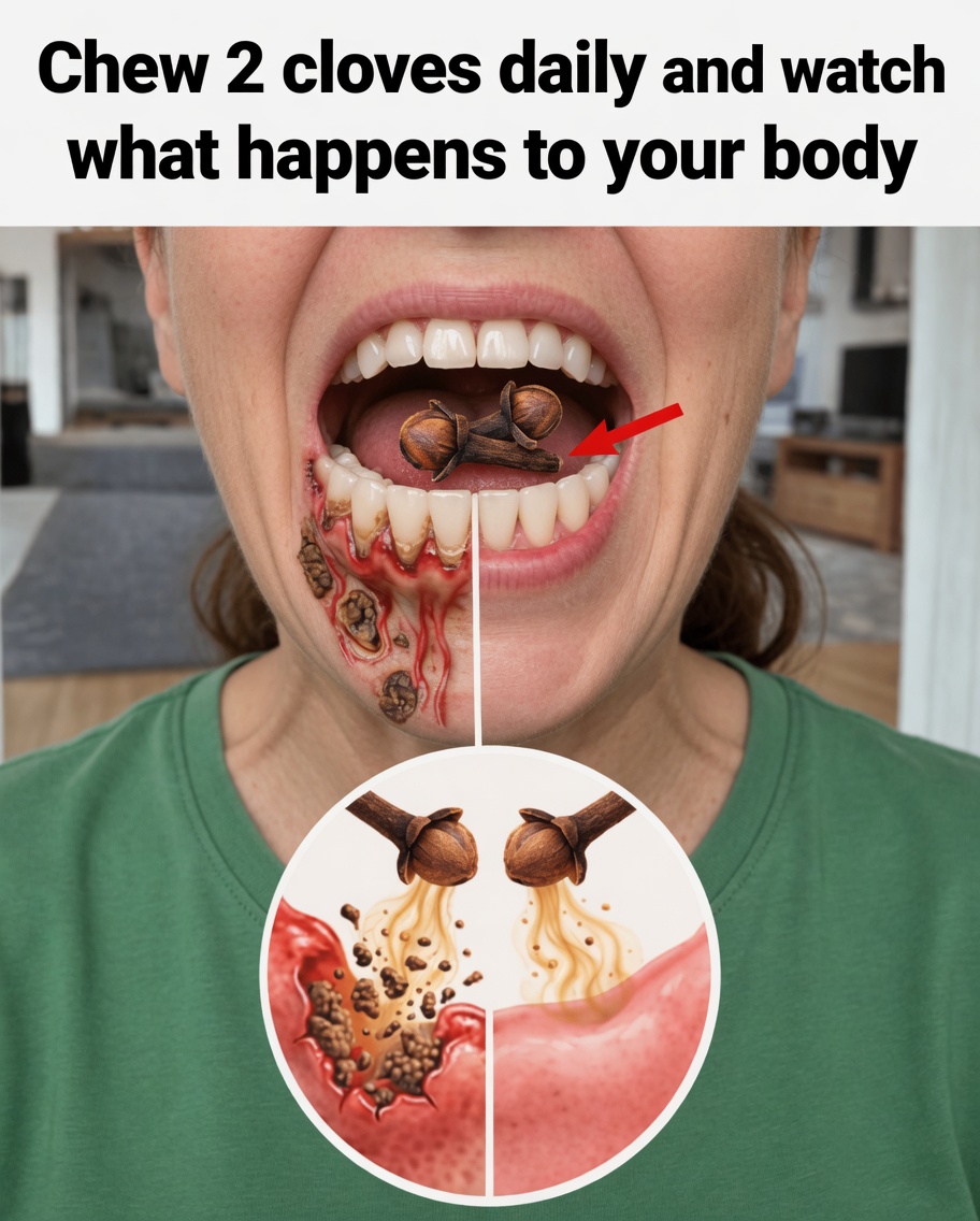 What Happens to Your Body When You Chew 2 Cloves Every Day? Discover the Potential Benefits