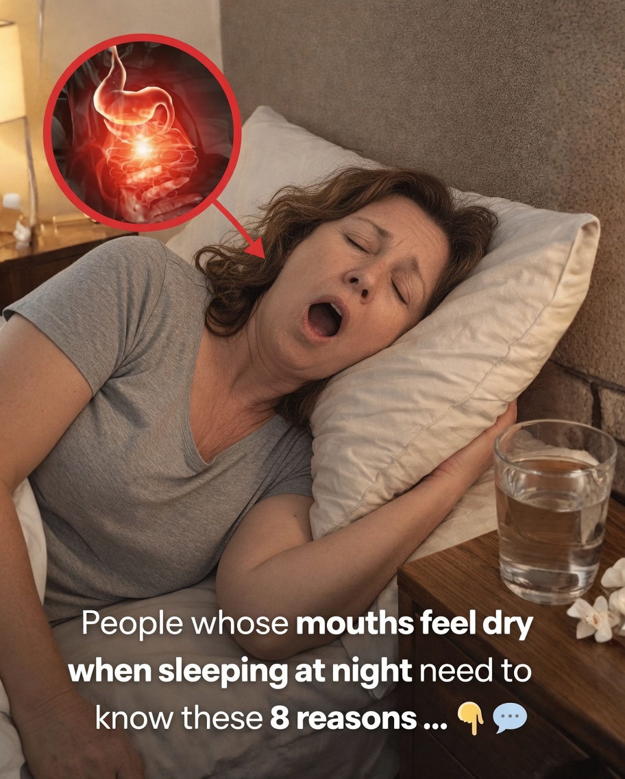 8 Reasons Your Mouth Feels Dry at Night and How to Deal With It