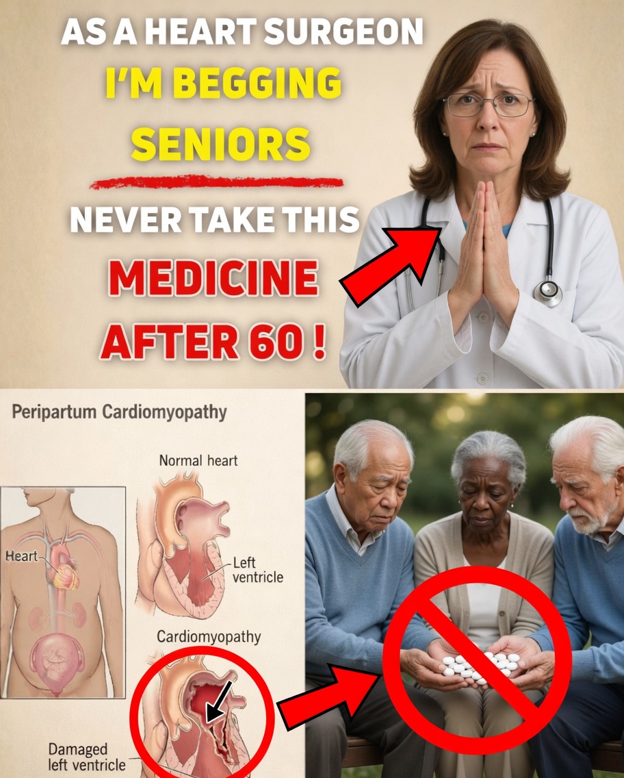 As a Heart Surgeon, I’m WARNING: THIS Common Pill Weakens Seniors’ Hearts!