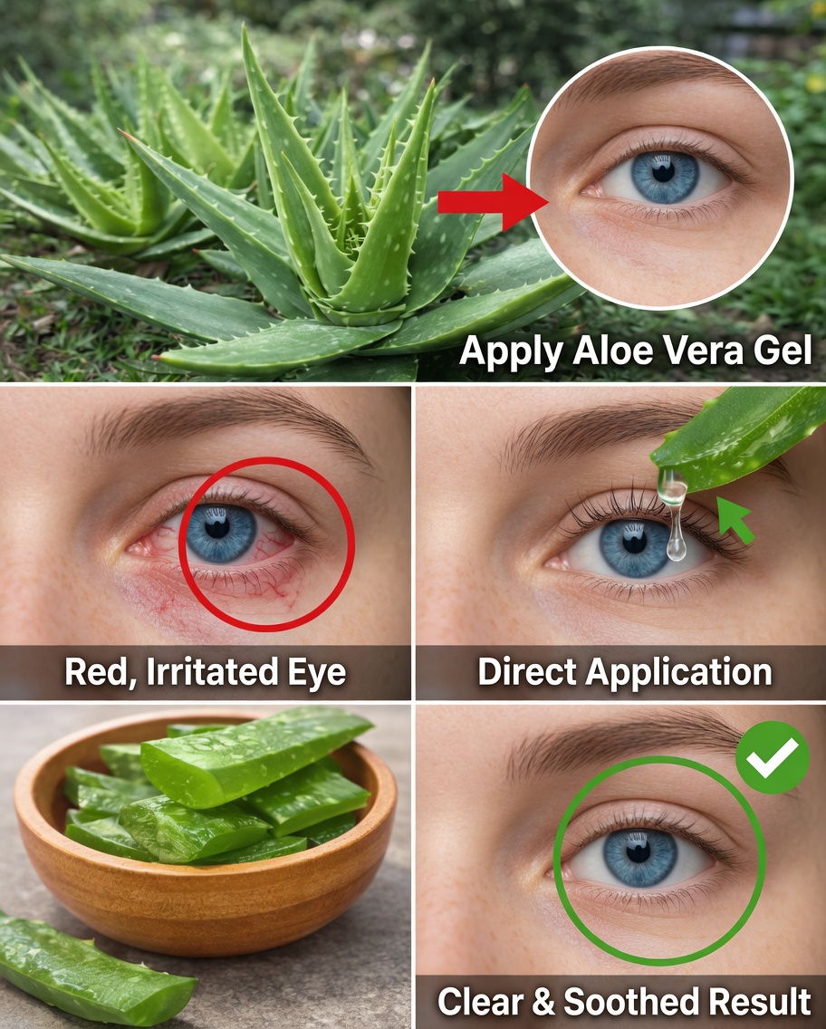 Aloe Vera for Eye Health: Exploring Natural Ways to Soothe Redness, Dryness, and Irritation