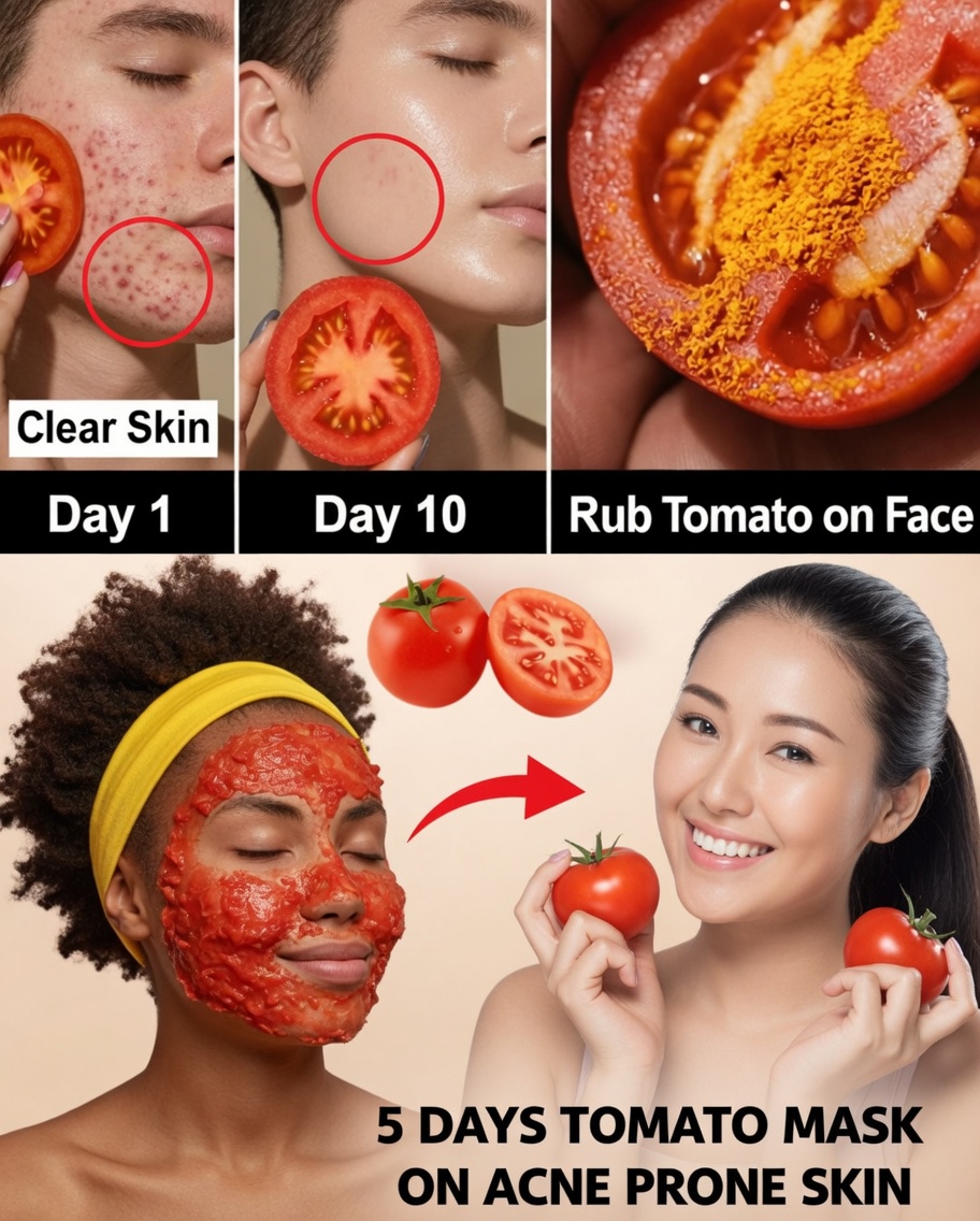 Glow from Within: What Happens If You Rub Tomato on Your Face for 10 Days?