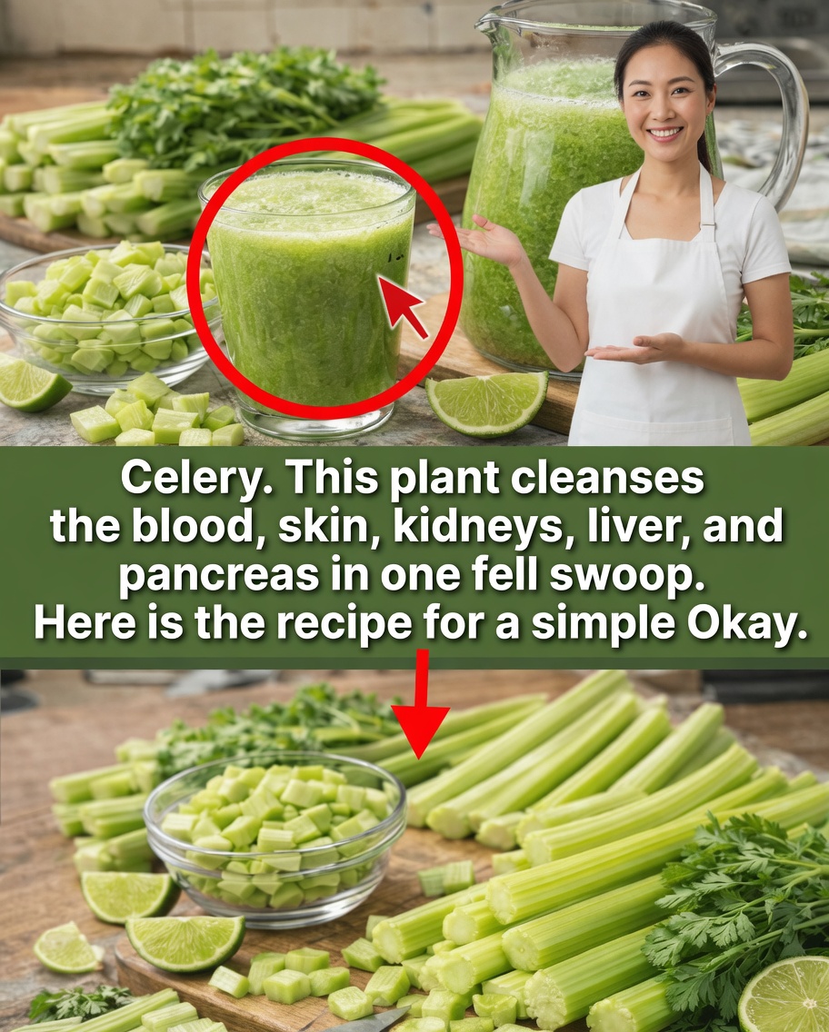 Refresh Your Day with Celery, Parsley, and Lime Green Juice: A Simple Morning Habit for Feeling Lighter