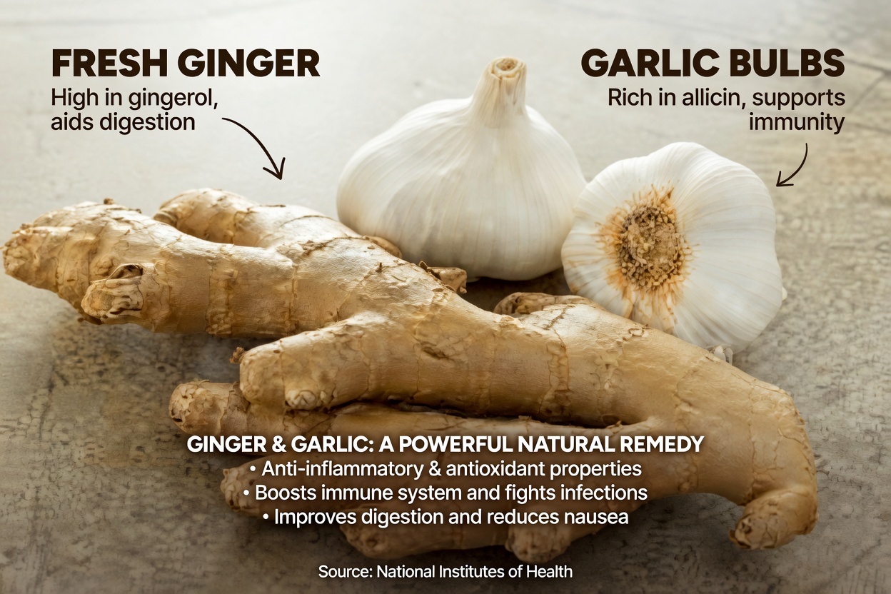 The Golden Duo: How Garlic and Ginger Can Support Your Daily Wellness Routine