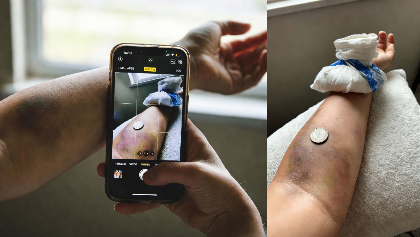 Dark Purple Bruises Keep Appearing on My Arms – What Can I Do While Waiting to See a Doctor?