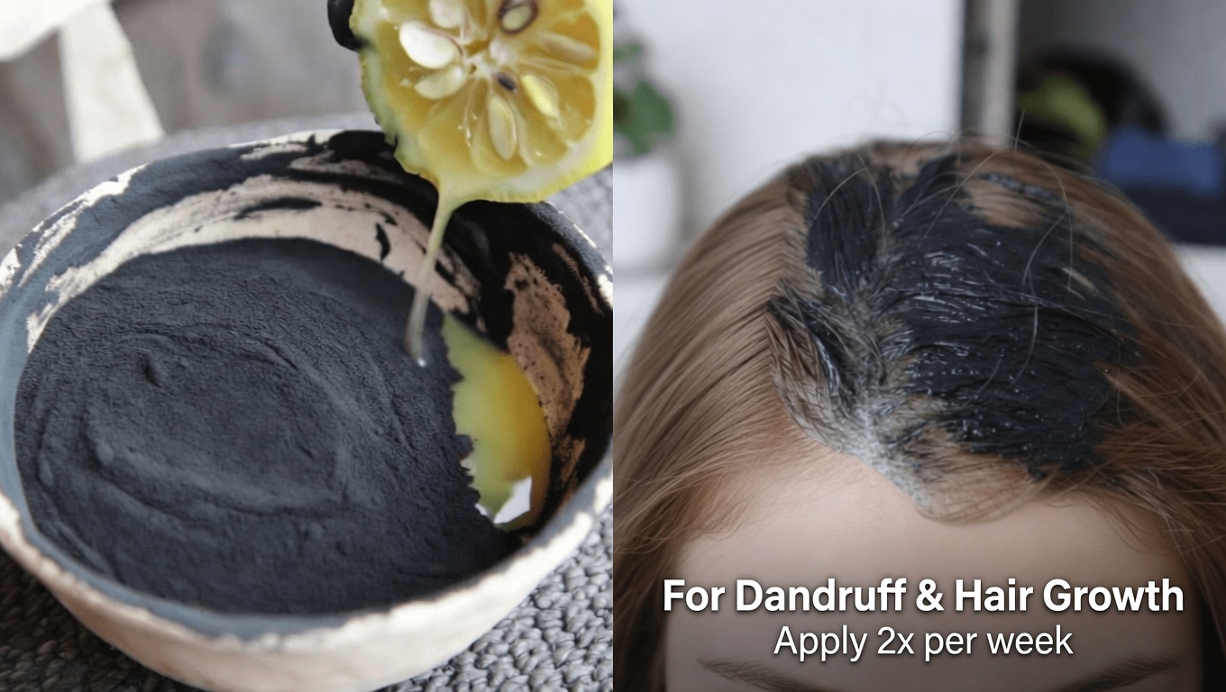 Turn Gray Hair Into Shiny Black Hair Naturally in Just 5 Minutes