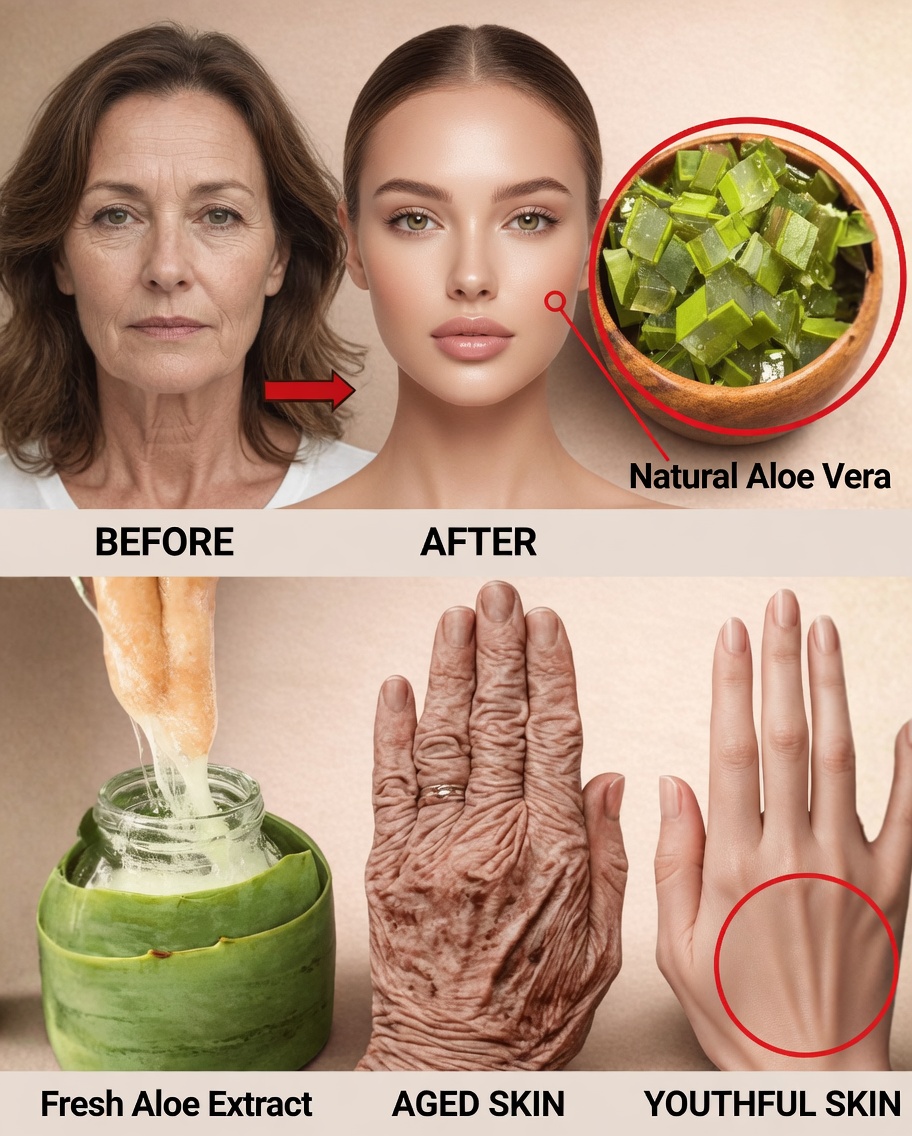 Grandma Looks 35 at 65—Even Her Hair Stays Dark: Exploring Natural Aloe & Kitchen Remedies for Skin and Hair Care (Honest Guide & Recipes)