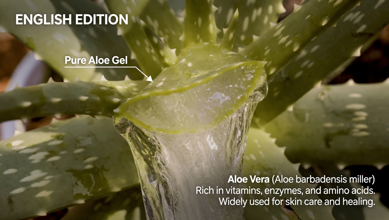 Grandma Looks 35 at 65—Even Her Hair Stays Dark: Exploring Natural Aloe & Kitchen Remedies for Skin and Hair Care (Honest Guide & Recipes)