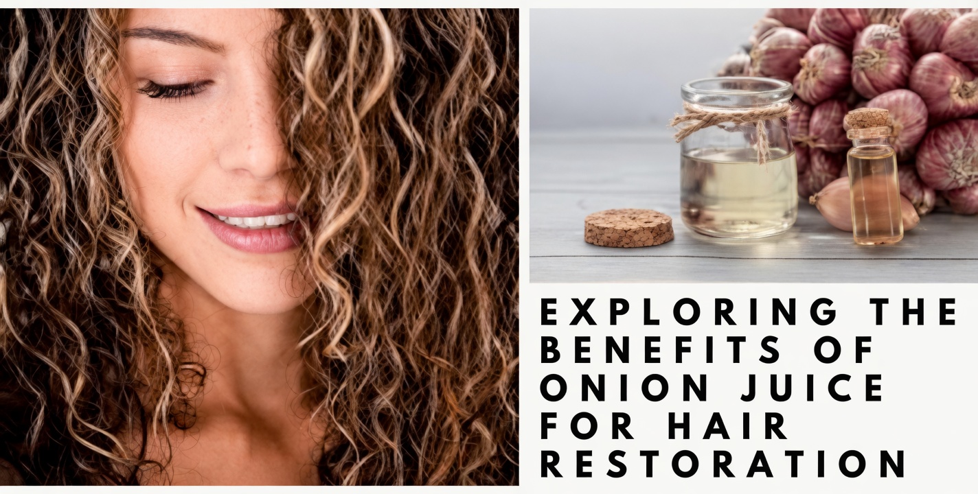 Exploring the Potential of Black Tea and Onion for Hair Health: A Natural Drink Approach