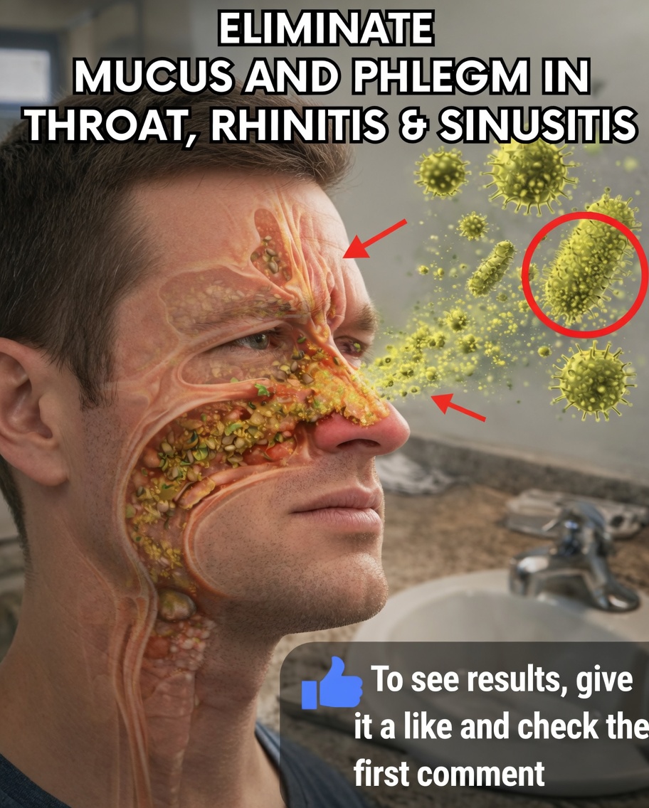 Natural Ways to Help Clear Excess Mucus and Phlegm and Ease Rhinitis Symptoms at Home