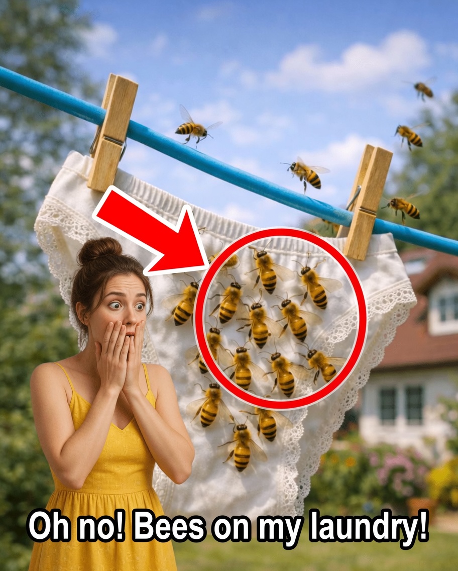 Why Do Bees Keep Landing on Your Freshly Hung Laundry? Simple Explanations and Easy Tips