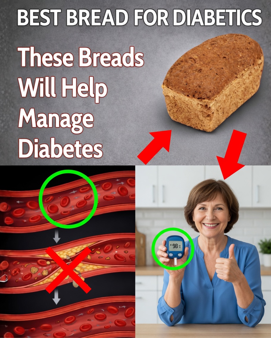 The Best Breads for People with Diabetes: Low-GI, High-Fiber Choices to Help Manage Blood Sugar