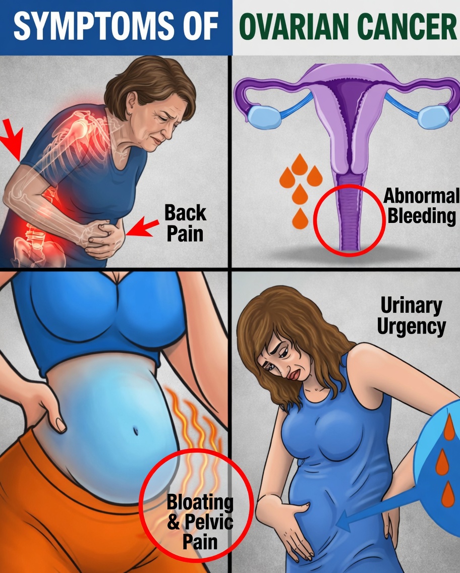 6 Warning Signs of Ovarian Cancer You Should Never Ignore
