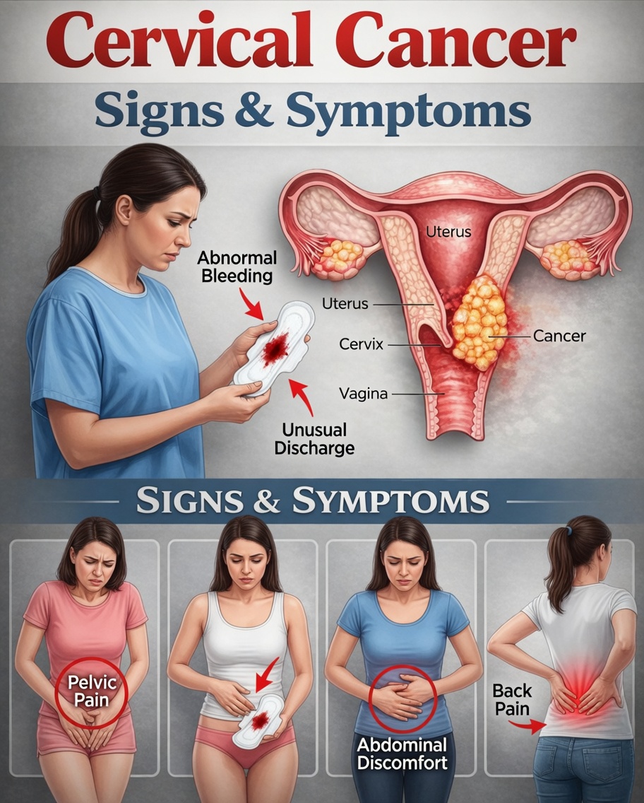 9 Early Warning Signs of Cervical Cancer Women Often Overlook