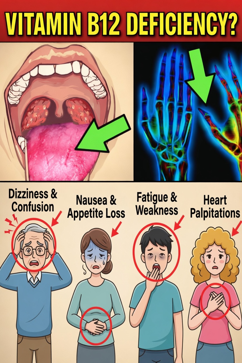 5 Surprising Warning Signs of Low Vitamin B12 Levels You Should Know About in Older Adults