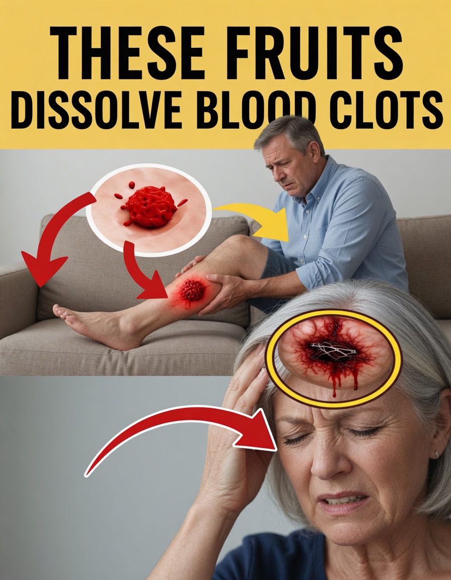 Top 7 Fruits That May Naturally Support Healthy Blood Flow & Help Reduce Clot Risk (Science-Backed Insights)