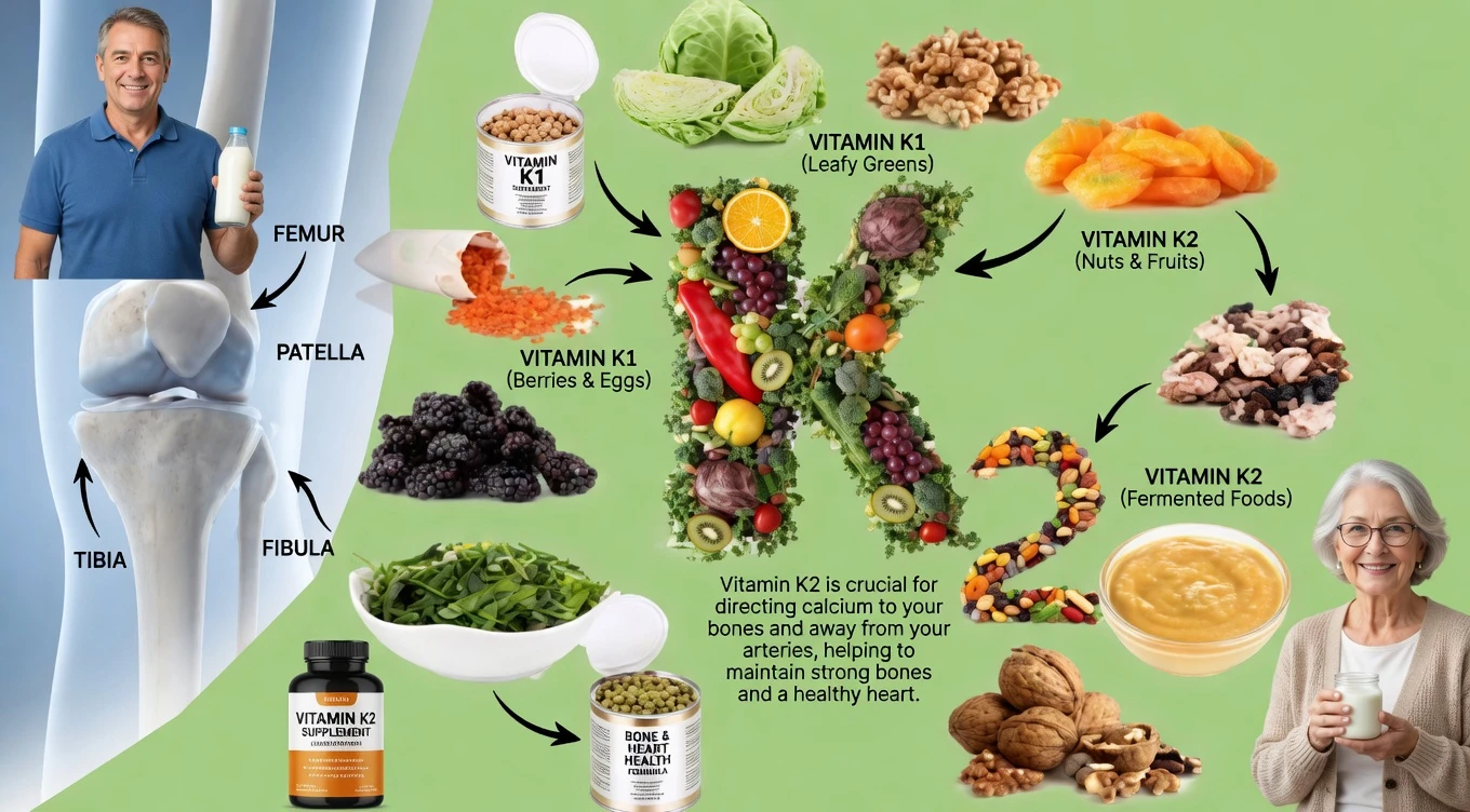 How Vitamin K2 (Especially MK-7) May Support Healthy Blood Flow After Age 50: What the Research Shows