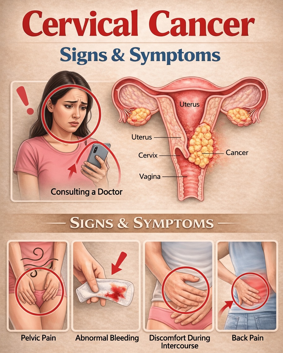 9 Early Warning Signs of Cervical Cancer Most Women Miss | Cervical Cancer Symptoms