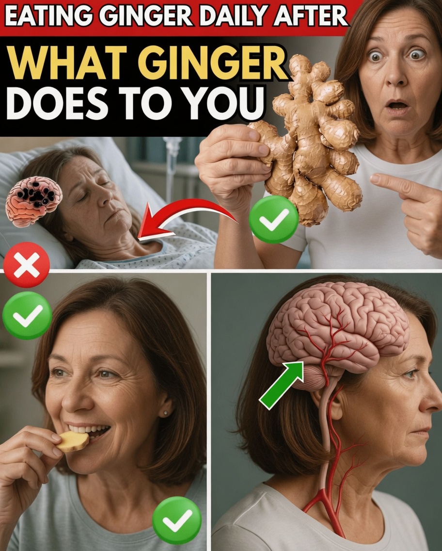 What Really Happens to Your Body After 60 When You Start Eating Ginger Every Morning