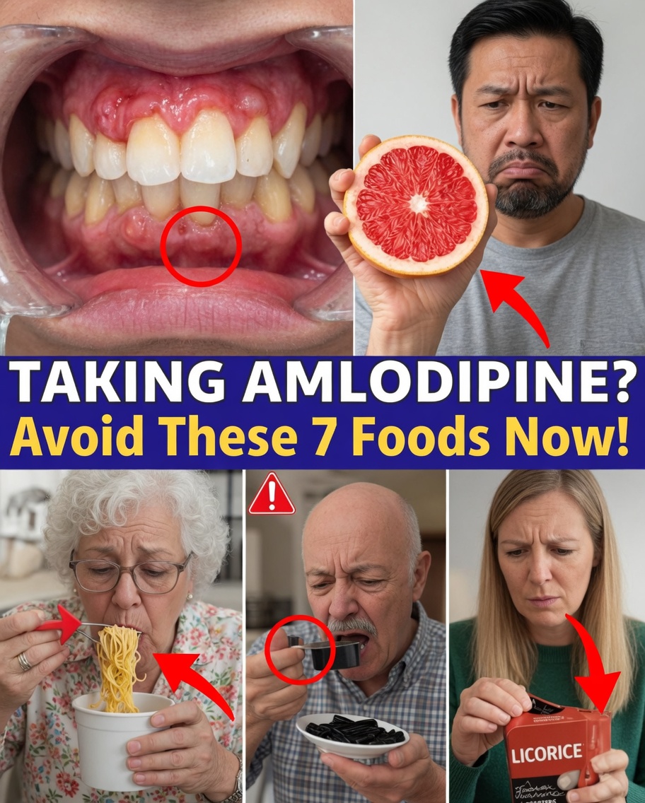 7 Foods That Can Quietly Make Amlodipine Side Effects Worse (And Smart Swaps to Feel Better Fast)