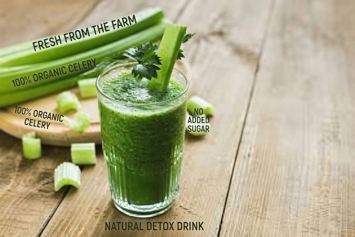Is Celery Juice on an Empty Stomach the Secret to Better Hydration and Wellness Support?