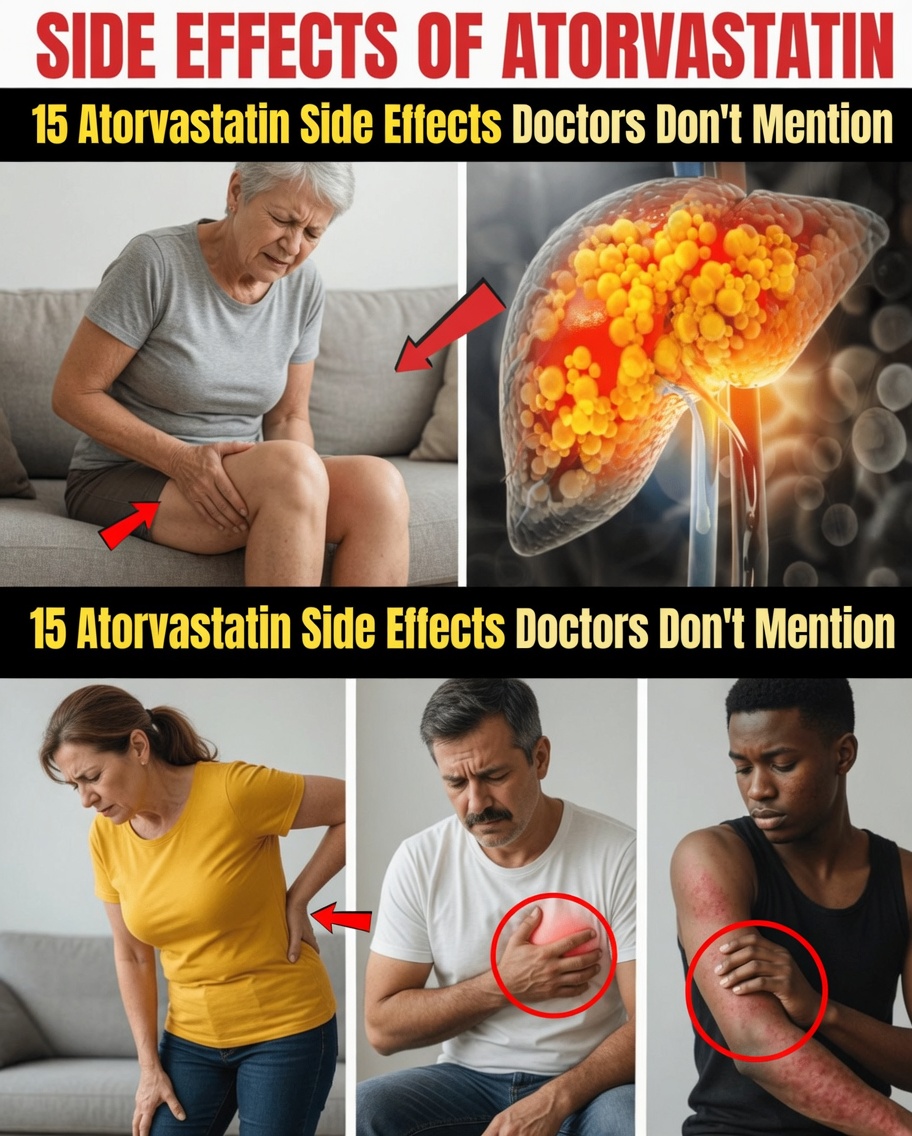 15 Lesser-Known Atorvastatin Side Effects That Patients Often Report (And What the Evidence Shows)